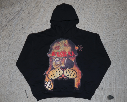 "Dog Days" Hoodie Onyx Black